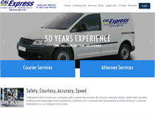 Tablet Screenshot of calexpress.com